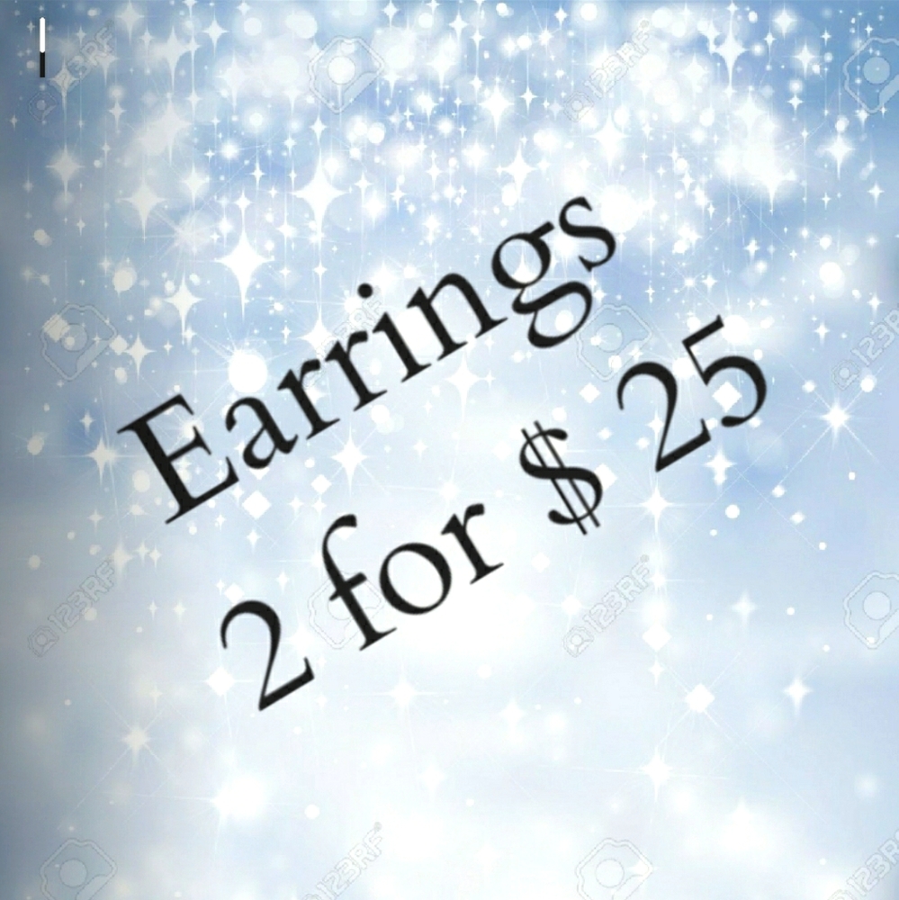 SALE !!🚨 select Earrings and Fashion Jewelry